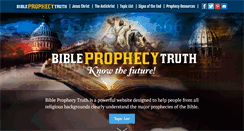 Desktop Screenshot of bibleprophecytruth.com